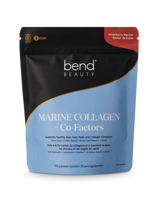 Bend Beauty - Marine Collagen + Co-Factors Strawberry, 146 g
