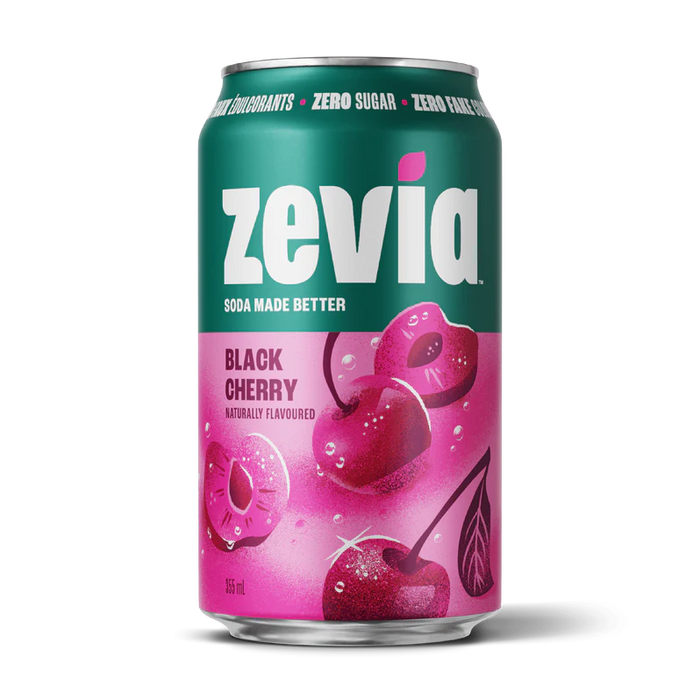 Zevia - Black Cherry, 355 mL