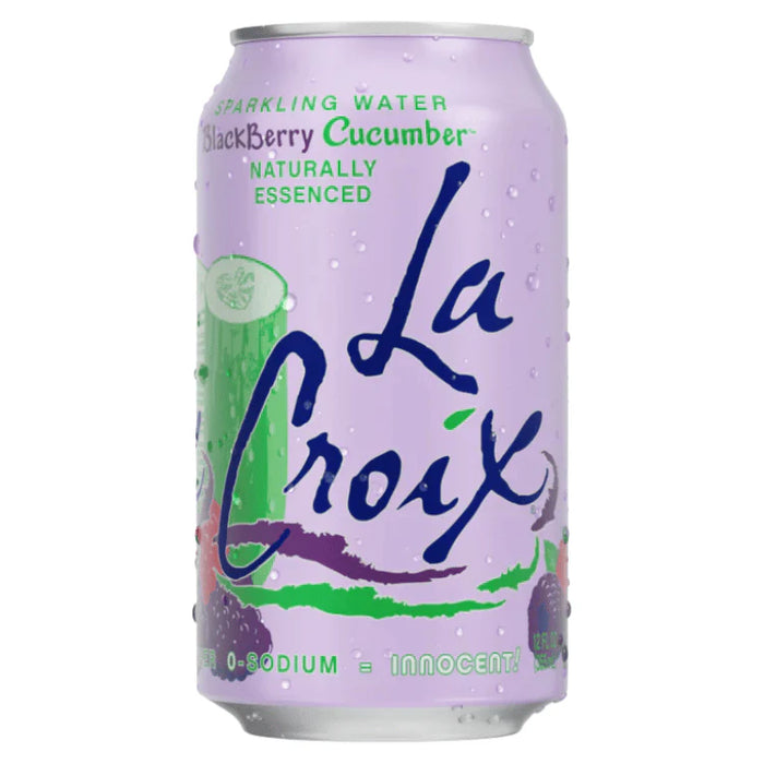 LaCroix - Blackberry Cucumber Sparkling Water, 355 mL