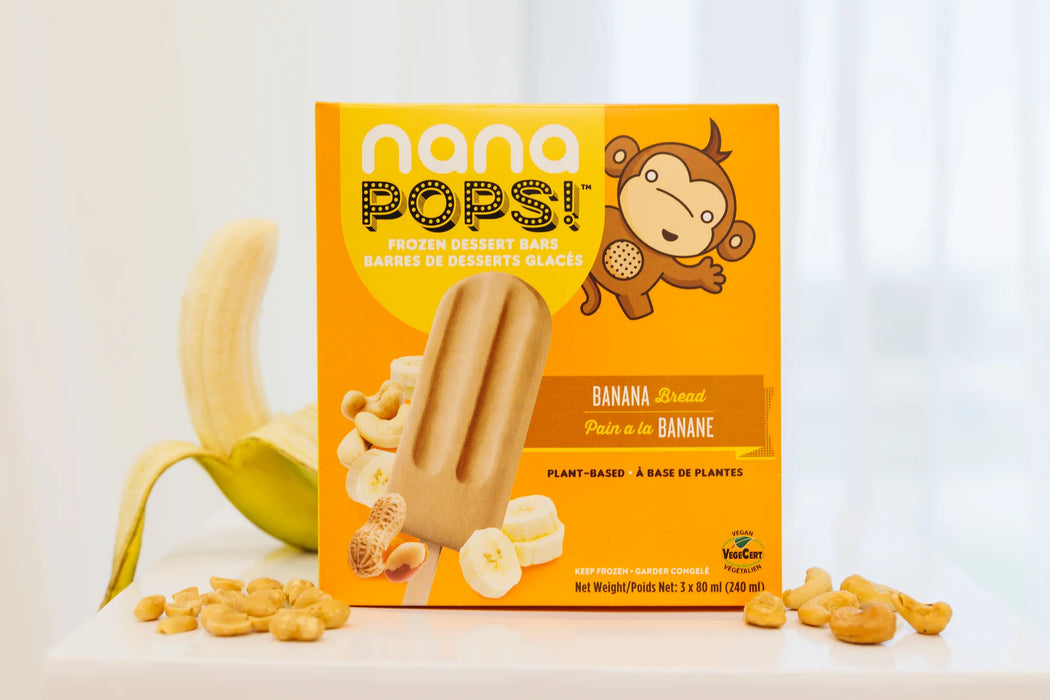 Nanashake - Banana Bread Nanapops, 240 mL