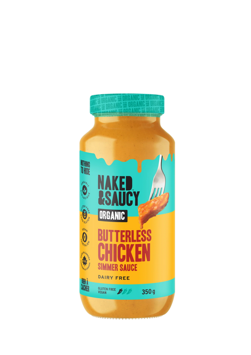Naked and Saucy - Butterless Chicken, 350 g