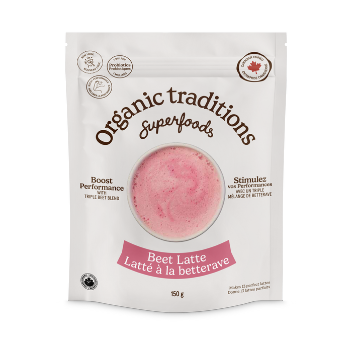 Organic Traditions - Latte, Beet With Probiotics, 150 g