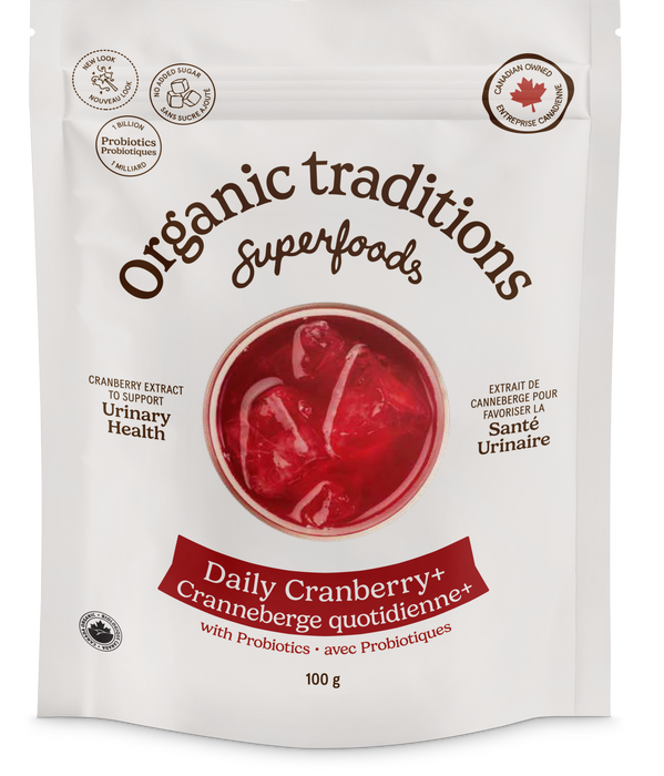 Organic Traditions - Daily Cranberry +, 100 g