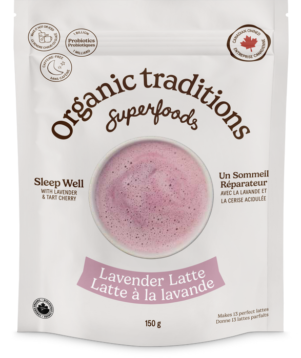 Organic Traditions - Lavender Dream Latte, 150 g