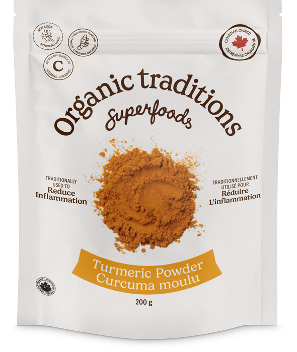 Organic Traditions - Turmeric Powder, 200 g