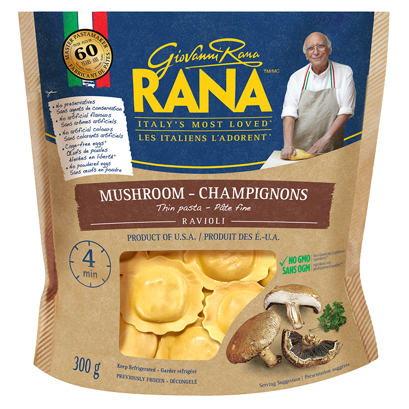 Rana - Mushroom Ravioli, 300 g — Goodness Me!