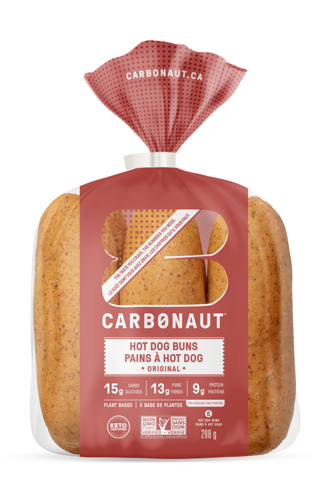 Carbonaut - Hot Dog Buns, 288 g
