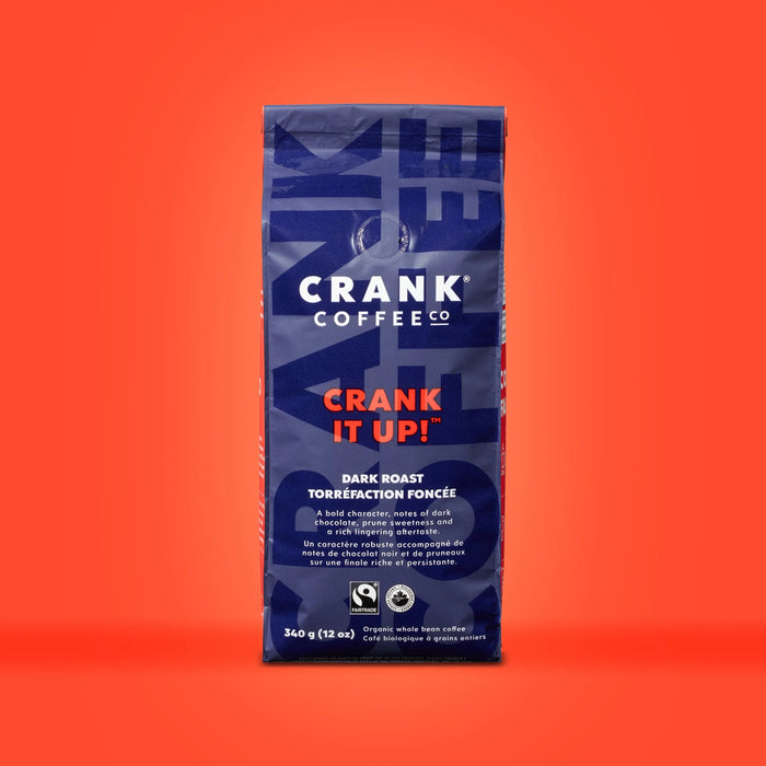 Crank - Organic Coffee - Crank it Up, 340 g