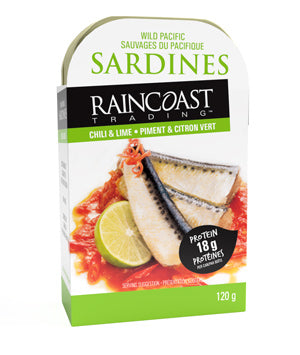 Raincoast Trading - Wild Pacific Sardines Chili & Lime, 120 g