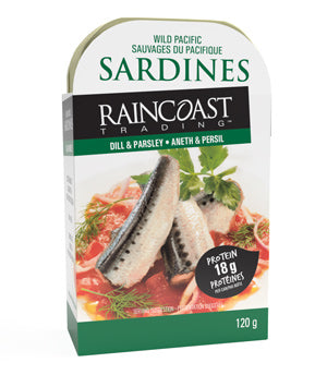 Raincoast Trading - Wild Pacific Sardines Dill & Parsley, 120 g