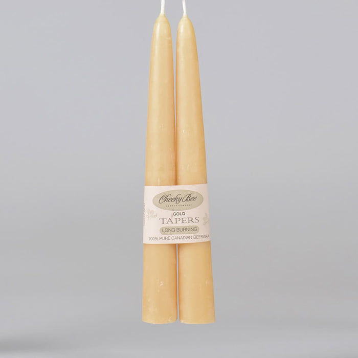 Cheeky Bee - Gold Tapers, 20 cm