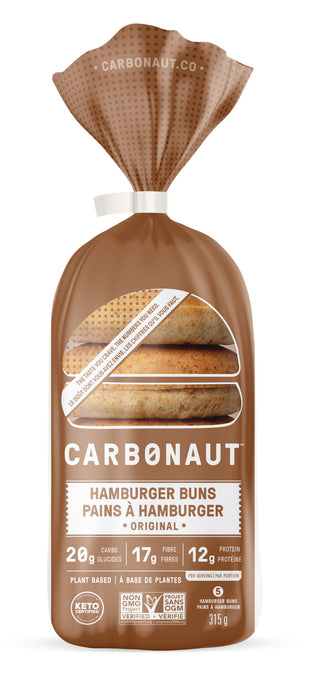 Carbonaut - Hamburger Buns, 315 g