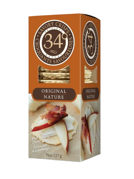 34 Degrees - Original Crisps, 127 g