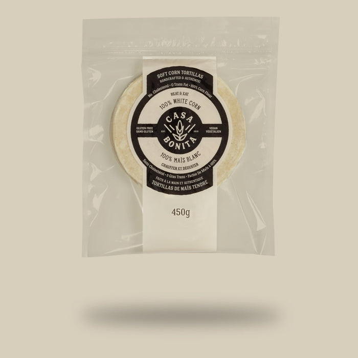 Casa Bonita - White Corn Soft Tortillas, 450 g