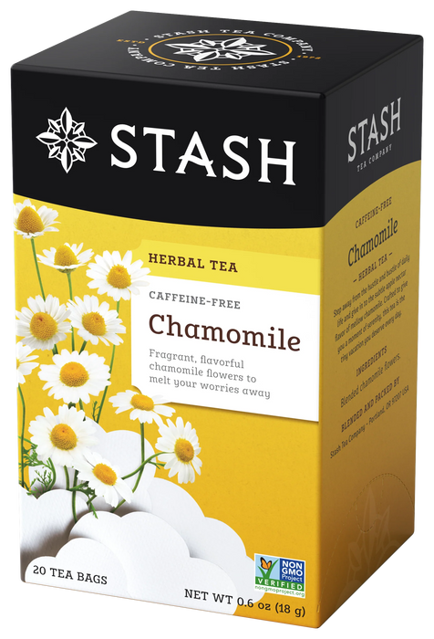 Stash - Chamomile Caffeine Free Tea, 20 Count
