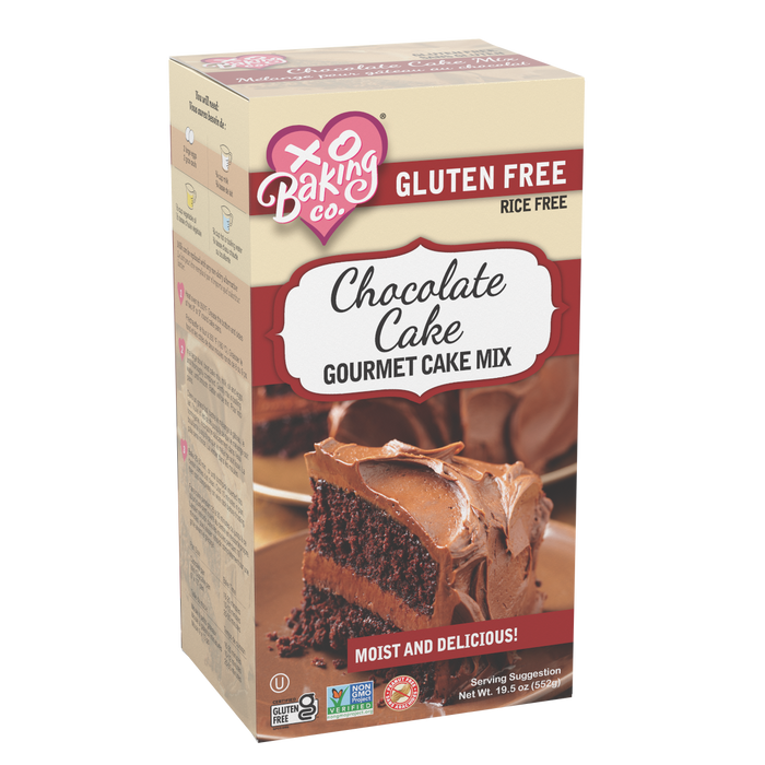 XO Baking - XO Gf Cake Mix Chocolate, 552 g