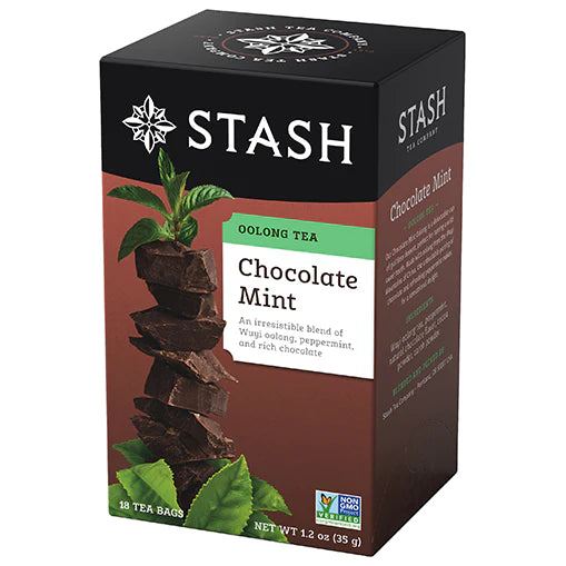 Stash - Chocolate Mint Wuyi Oolong, 18 Count