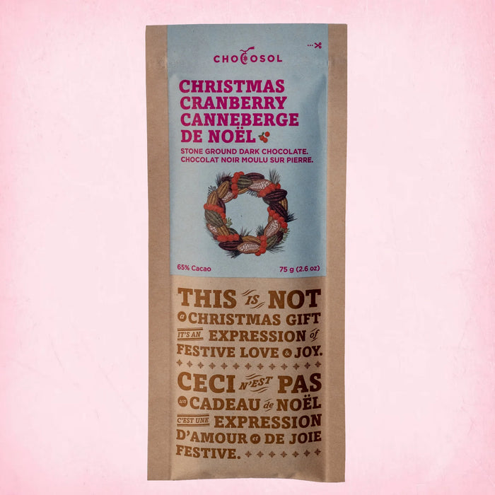 Chocosol - Christmas Cranberry, 75 g