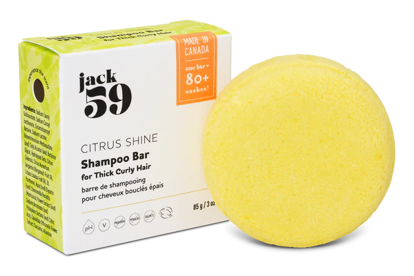 Jack59 - Citrus Shine Shampoo Bar, 85 g