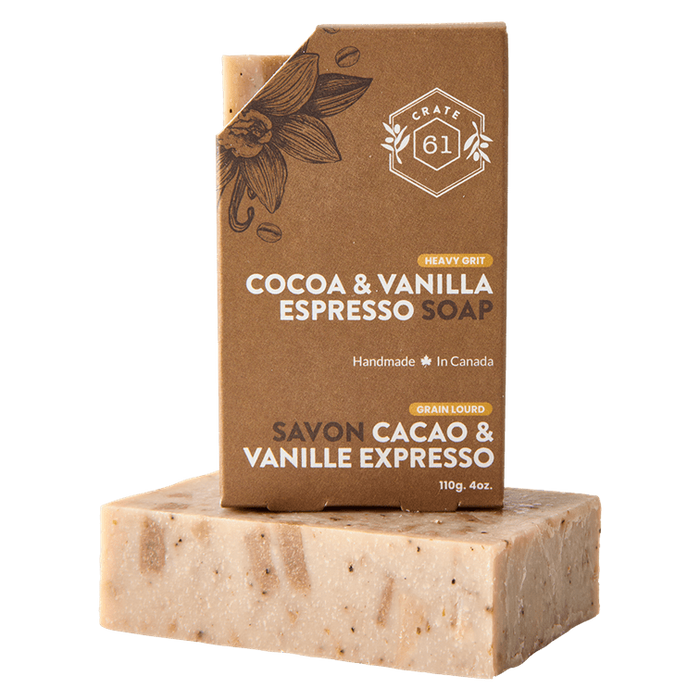 Crate 61 - Cocoa Vanilla Espresso Soap, 110 g