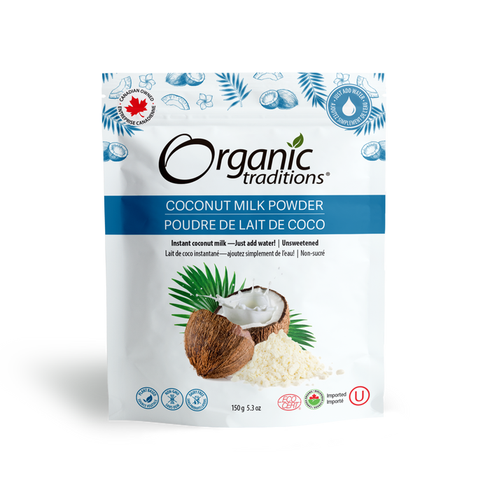 Organic Traditions - Coconut Milk Powder, 150 g