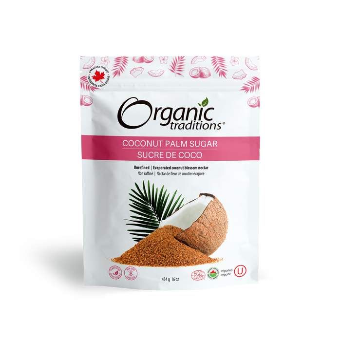 Organic Traditions - Coconut Palm Sugar, 454 g