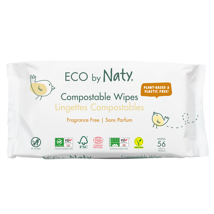Nature Babycare - Sensitive Fragrance Free Wipes, 56 count