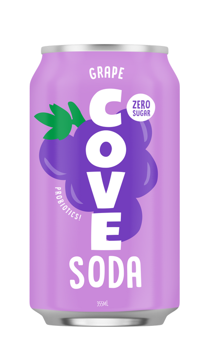 Cove - Grape Soda, 355 mL