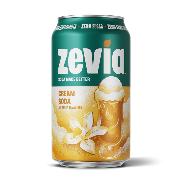 Zevia - Cream Soda, 355 mL