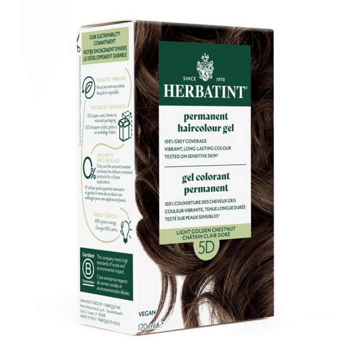 Herbatint - Light Golden Chestnut 5D, 170 mL
