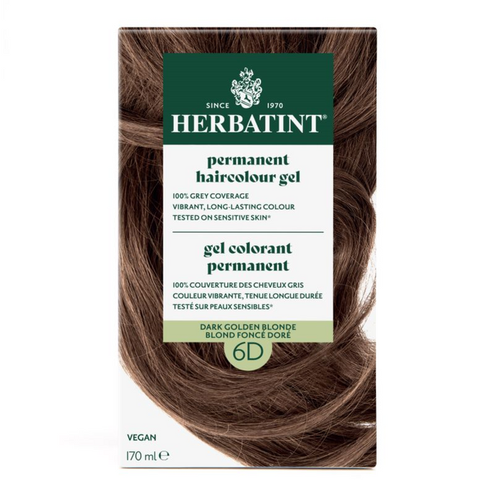 Herbatint - Dark Golden Blonde 6D, 170 mL
