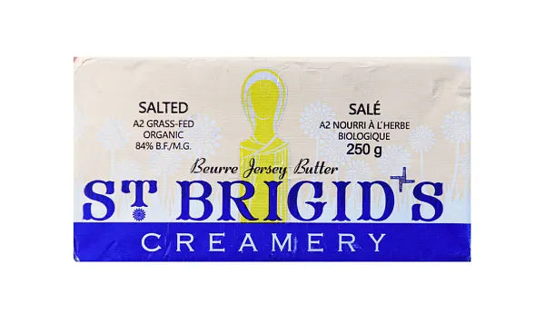 St. Brigid's Creamery - A2 Jersey Butter - Unsalted, 250 g