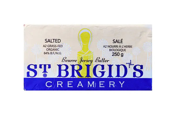 St. Brigid's Creamery - A2 Jersey Butter - Unsalted, 250 g