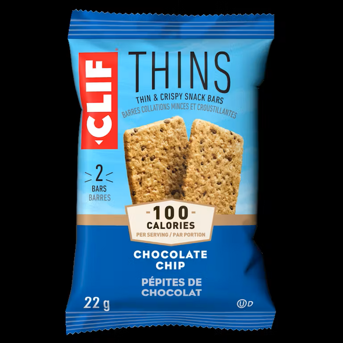 Clif - Thins - Chocolate Chip, 154 g