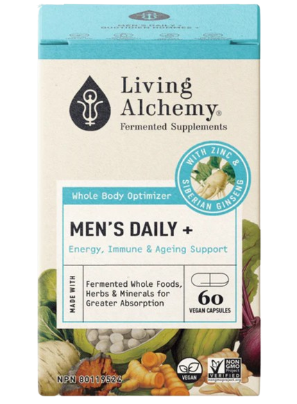 Living Alchemy - Daily + Men's Whole Body Optimizer, 60 Vcaps