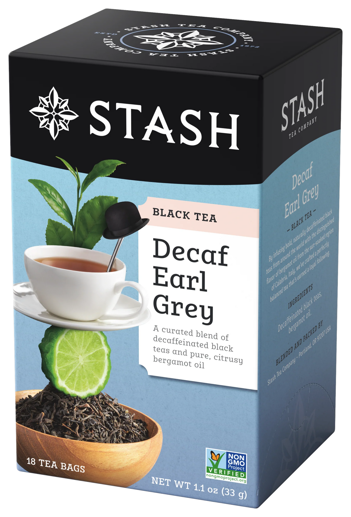 Earl Greyです。他の方は購入なさらないでください。 Stash - Decaf Earl Grey Tea - 18 Count — Goodness Me!