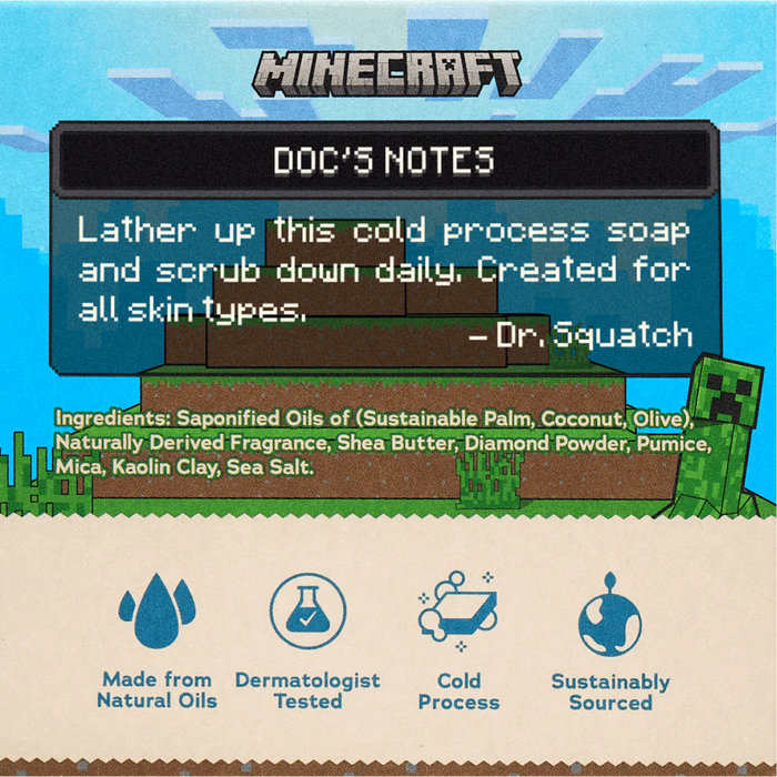 Dr. Squatch - Diamond Scrub, 141 g