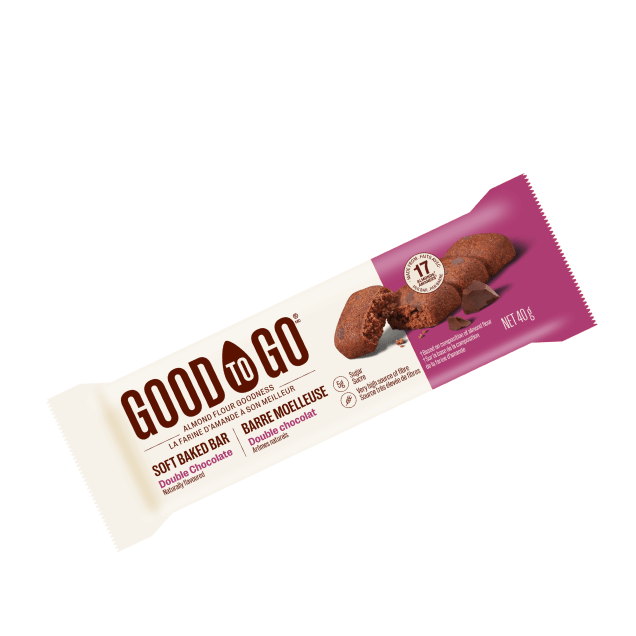 Good To Go - Double Chocolate Soft Baked Bar, 40 g