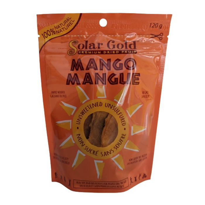 Solar Gold Dried Fruit - Dried Mango - 120 g