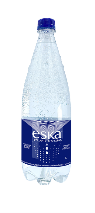 Eska - Carbonated Spring Water Regular, 1 L