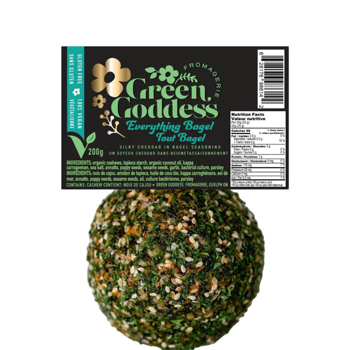 Green Goddess - Everything But Bagel Cheeseball, 200 g