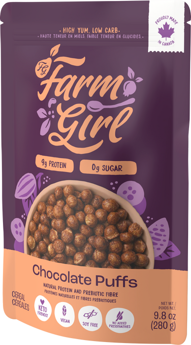 Farm Girl - Chocolate Puffs, 280 g