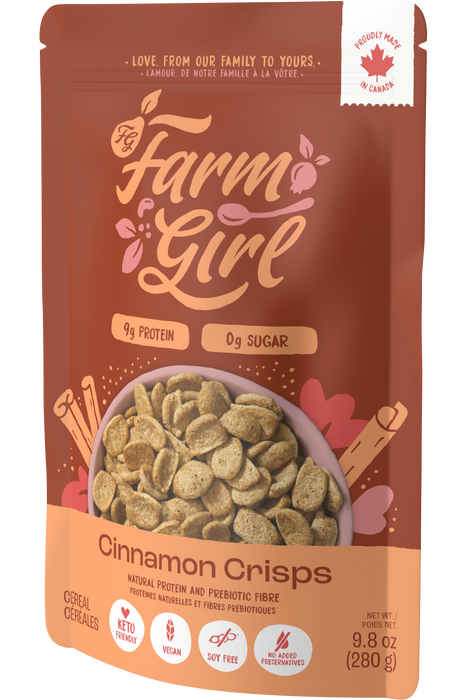 Farm Girl - Cinnamon Crisps Cereal, 280 g