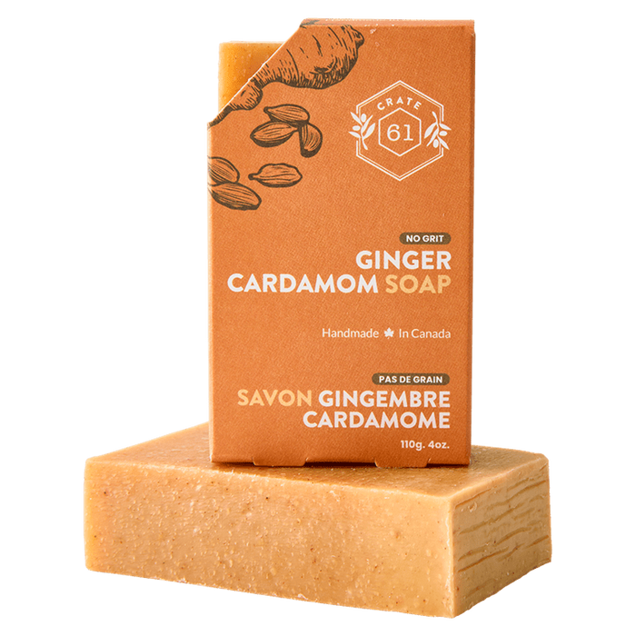 Crate 61 - Ginger Cardamom Soap, 110 g