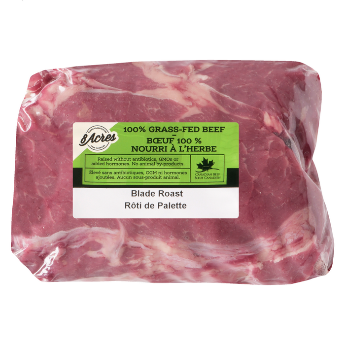 8 Acres - Grass Fed Blade Roast