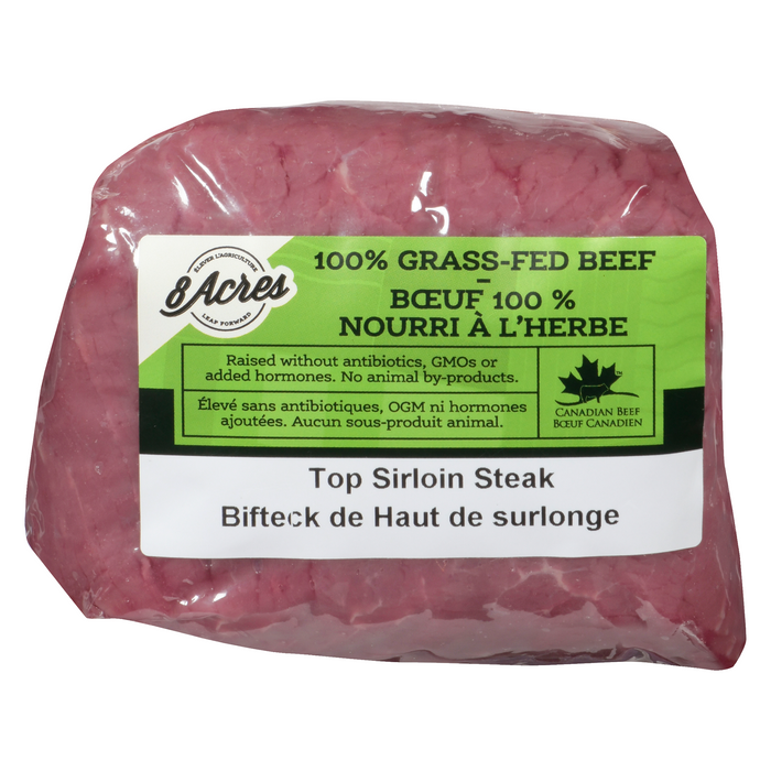 8 Acres - Grass Fed Top Sirloin Steak