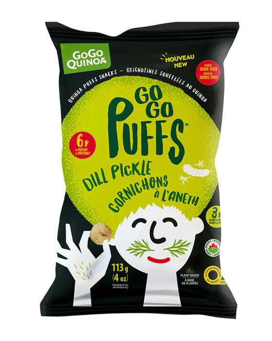 Gogo Quinoa - Puff - Dill Pickle, 113 g