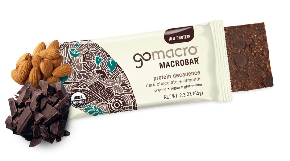Go Macro Bars - Dark Chocolate & Almond, 65 g