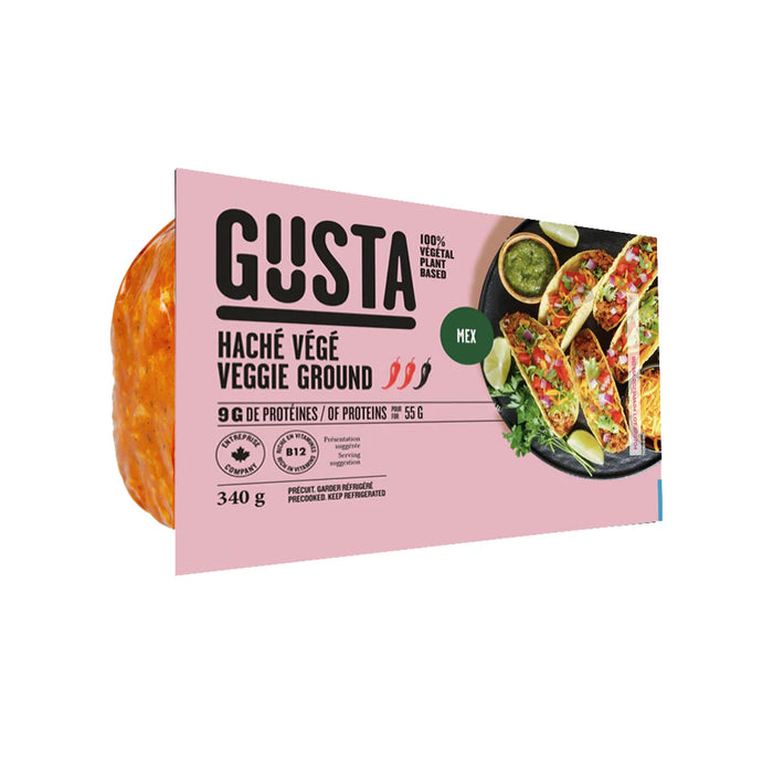 Gusta - Veggie Ground - Mexican, 340 g