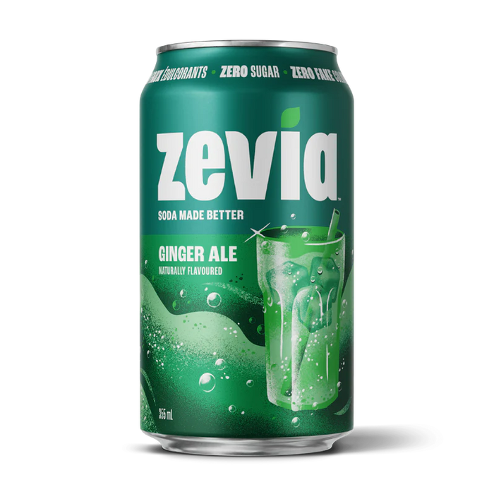 Zevia - Ginger Ale, 355 mL